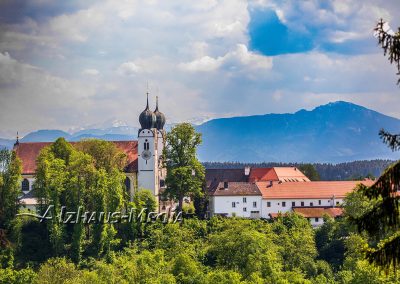 Alzhaus-Media Bildagentur im Chiemgau: Ehemaliges Augustiner-Chorherrenstift Baumburg