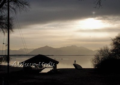 Alzhaus-Media Bildagentur im Chiemgau: Bootshaus am Chiemsee