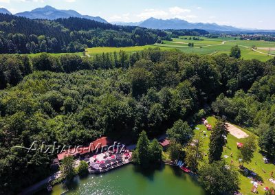 Alzhaus-Media Bildagentur im Chiemgau: Tüttensee aus der Vogelperspektive