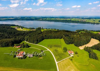 Alzhaus-Media Bildagentur im Chiemgau: Blick auf den Waginger See