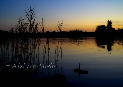 Alzhaus-Media Bildagentur im Chiemgau: Abendstimmung am Seeoner See