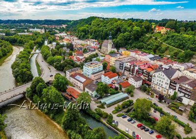 Alzhaus-Media Bildagentur im Chiemgau: Trostberger Altstadt